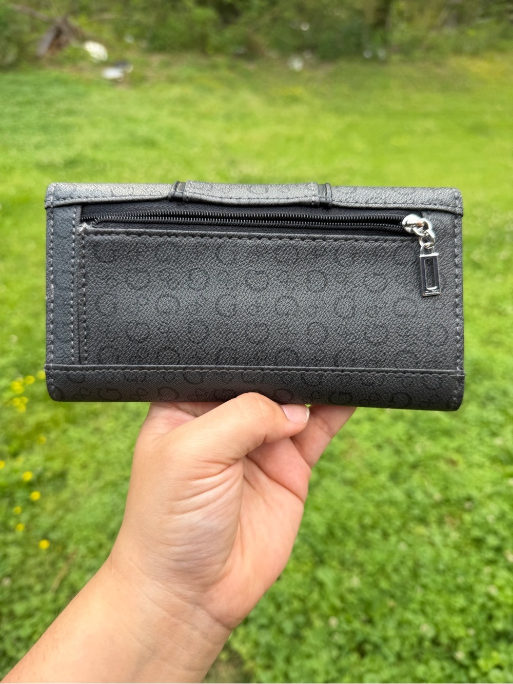 Guess Black Logo Continental Wallet - Picture 3 of 4